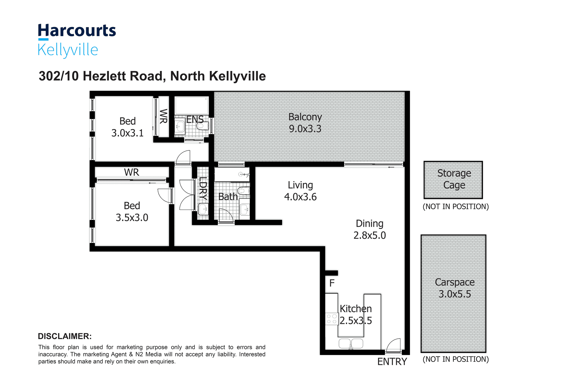 302/10 Hezlett Road, North Kellyville, NSW 2155