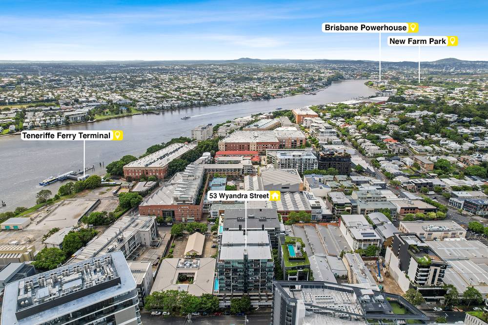 406/53 Wyandra Street, TENERIFFE, QLD 4005