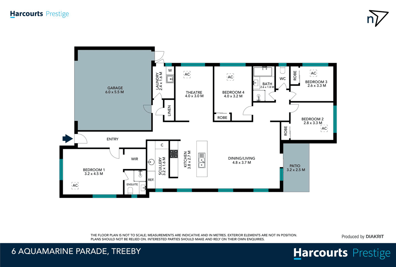 6 Aquamarine Parade, TREEBY, WA 6164