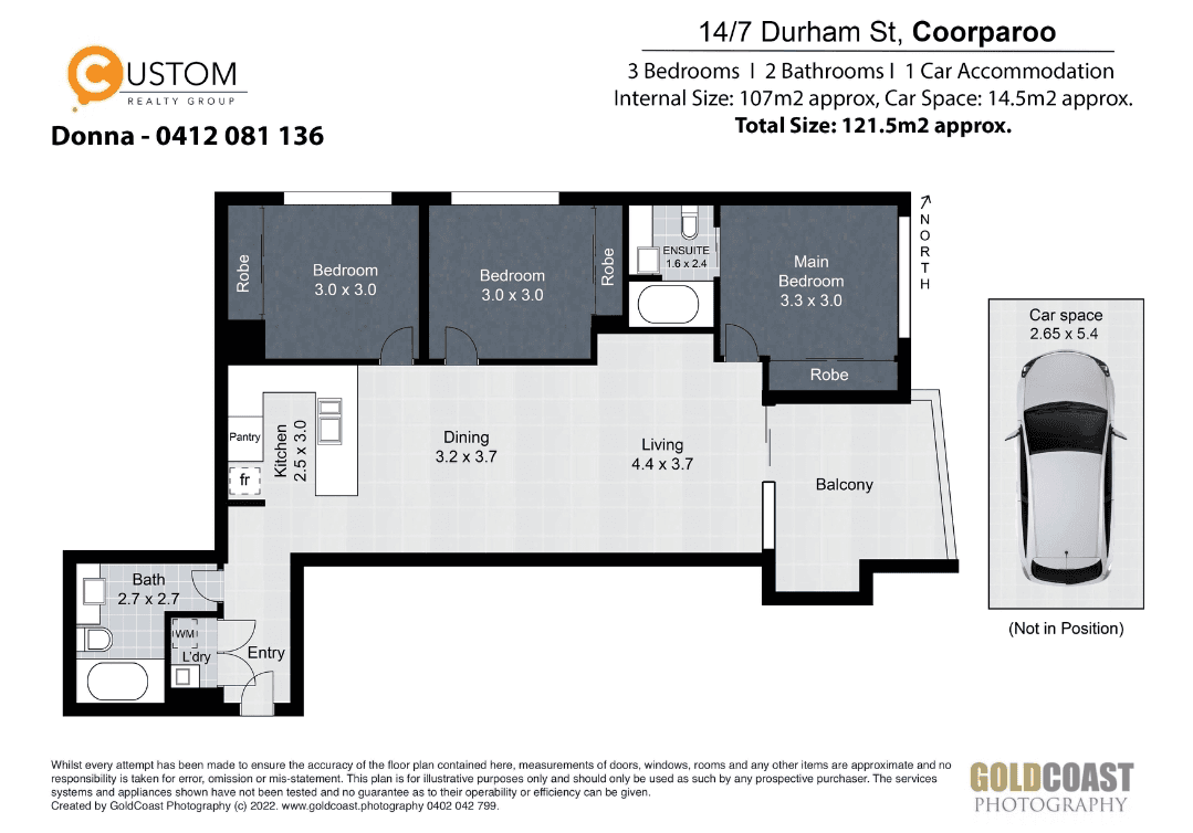 14/7 Durham Street, COORPAROO, QLD 4151