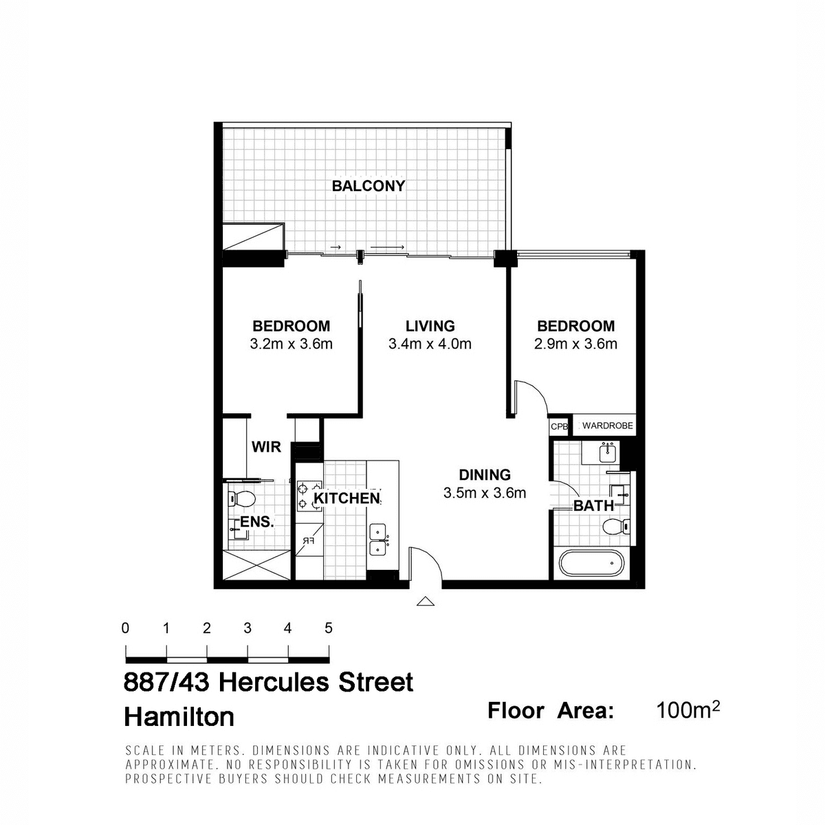 887/43 Hercules Street, Hamilton, QLD 4007