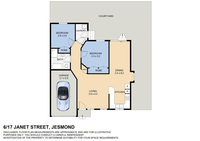 6/17 Janet Street, JESMOND, NSW 2299