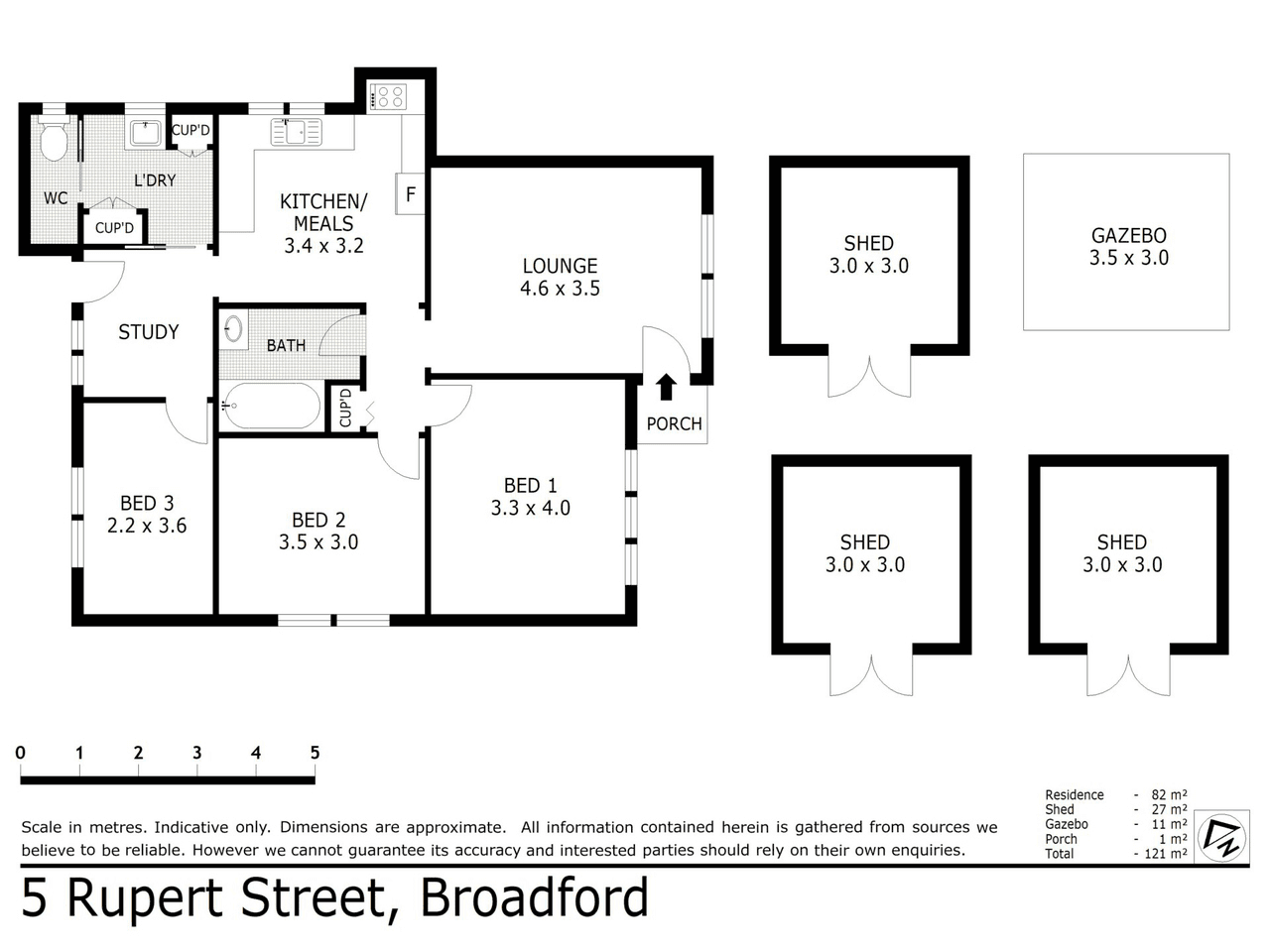 5 Rupert St, BROADFORD, VIC 3658