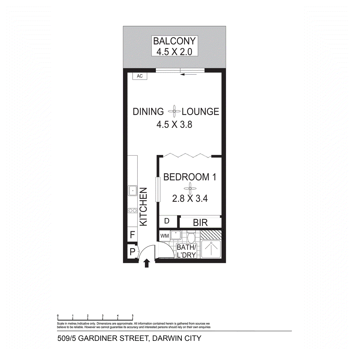 509/5 Gardiner Street, DARWIN CITY, NT 0800