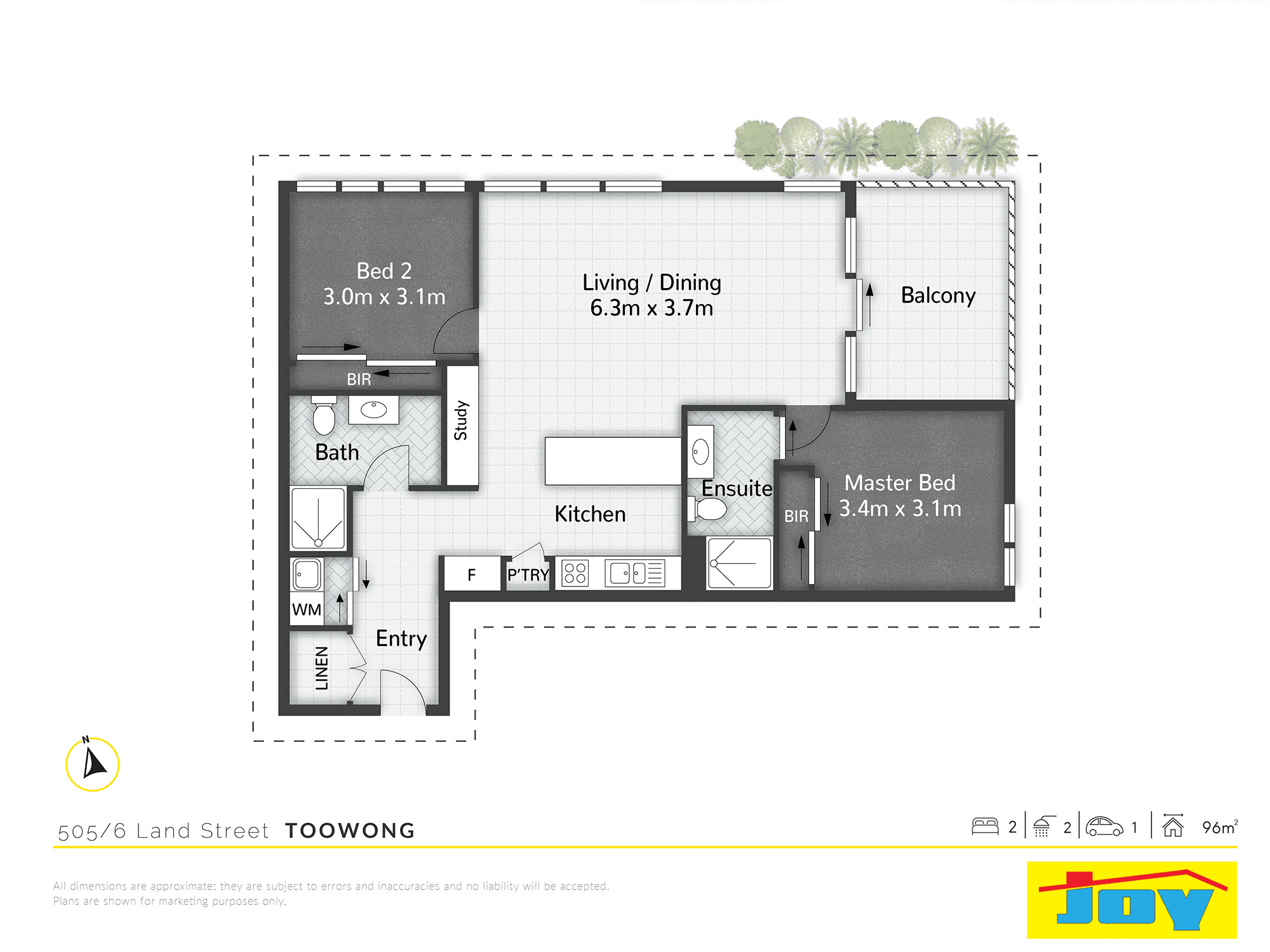 505/6 Land St, TOOWONG, QLD 4066