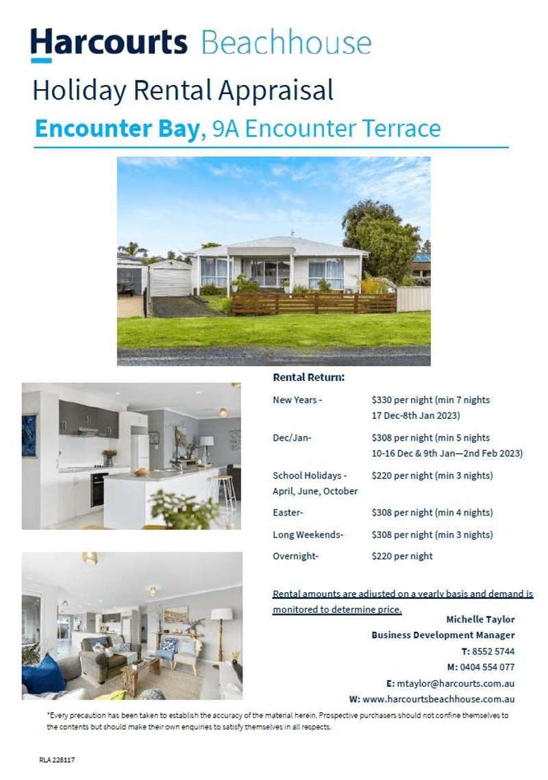 9a Encounter Terrace, ENCOUNTER BAY, SA 5211