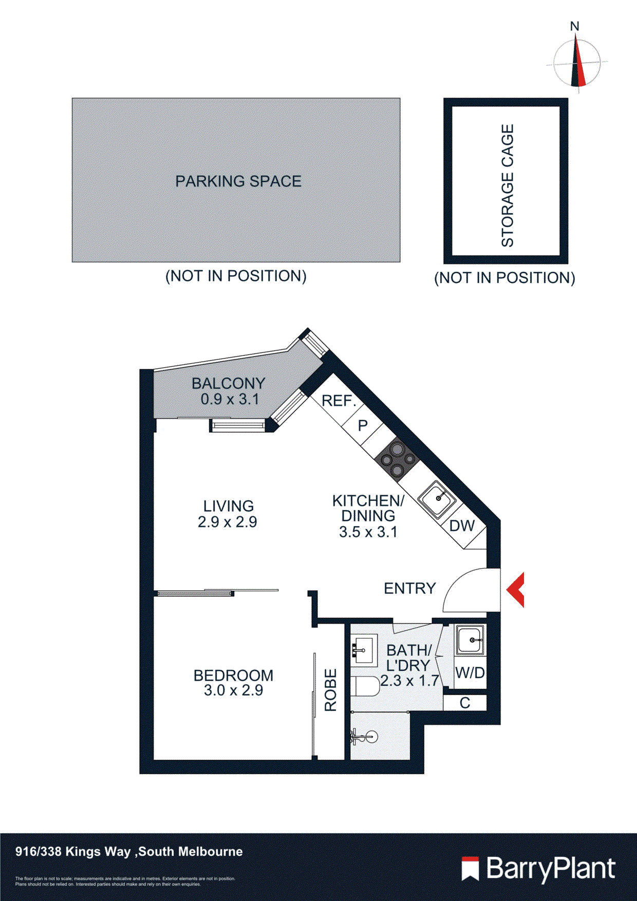 916/338 Kings Way, South Melbourne, VIC 3205