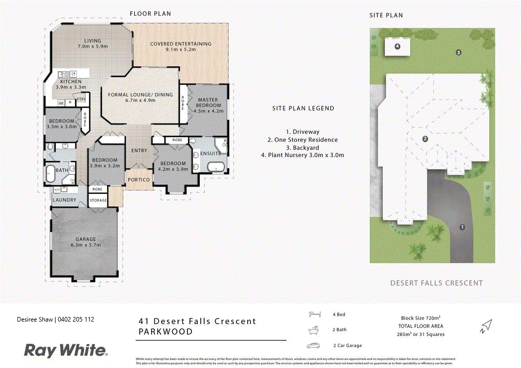 41 Desert Falls Crescent, PARKWOOD, QLD 4214