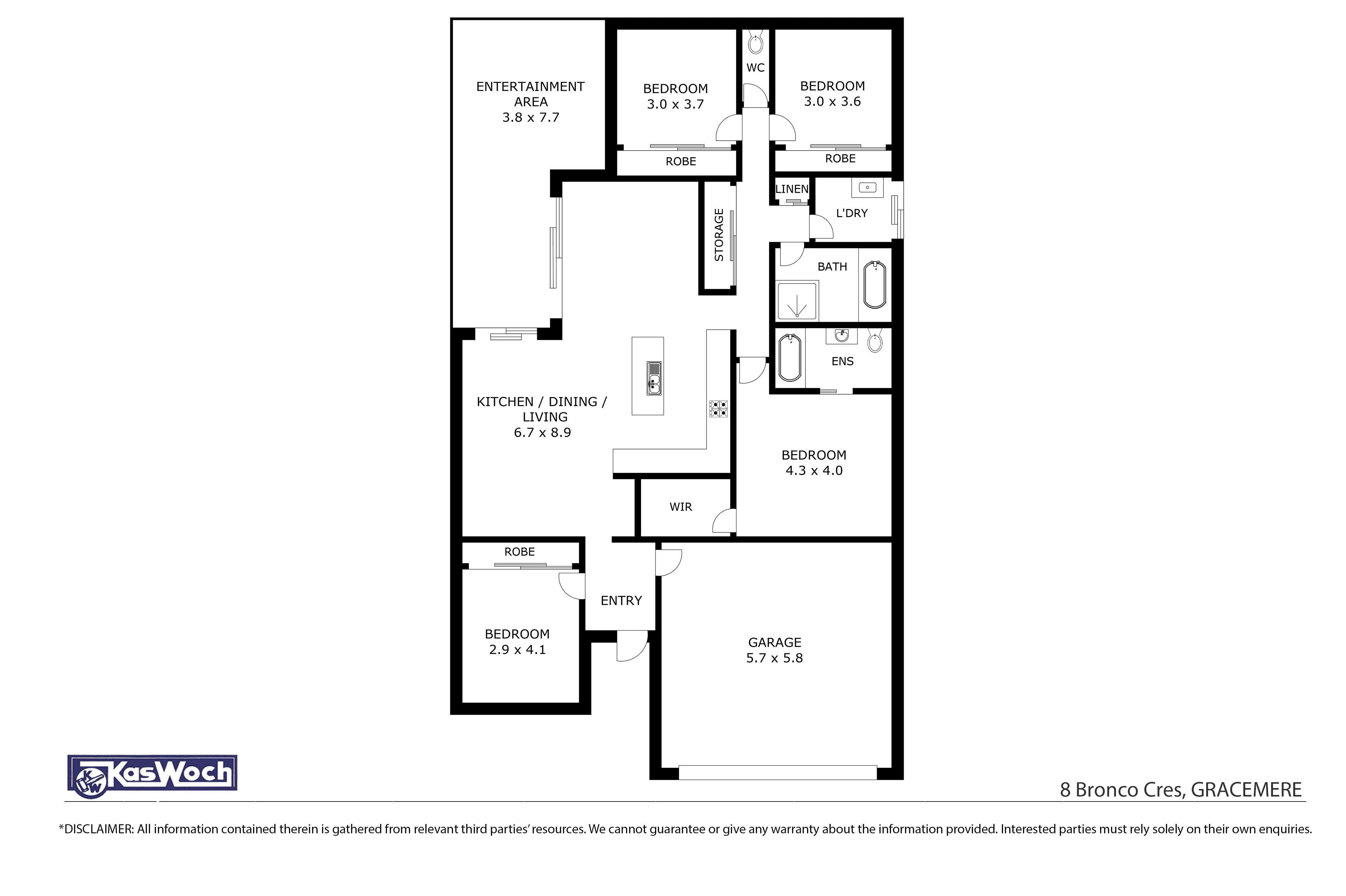 8 BRONCO CRESCENT, GRACEMERE, QLD 4702