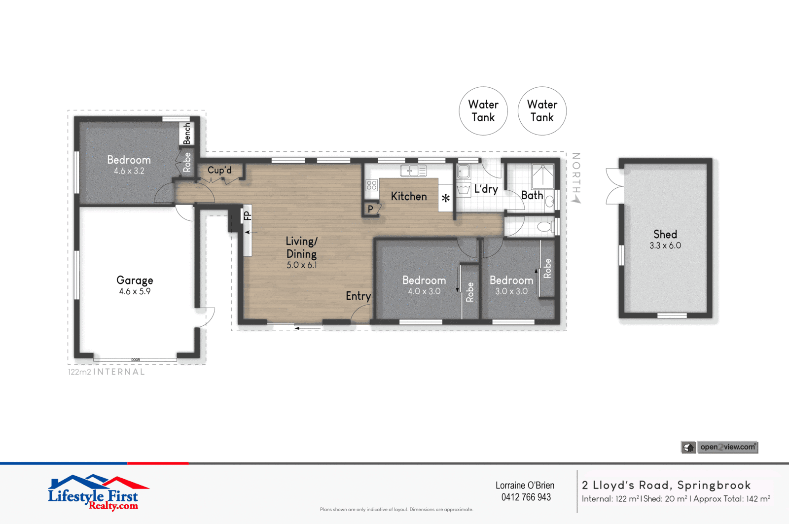 2 Lloyds Road, Springbrook, QLD 4213