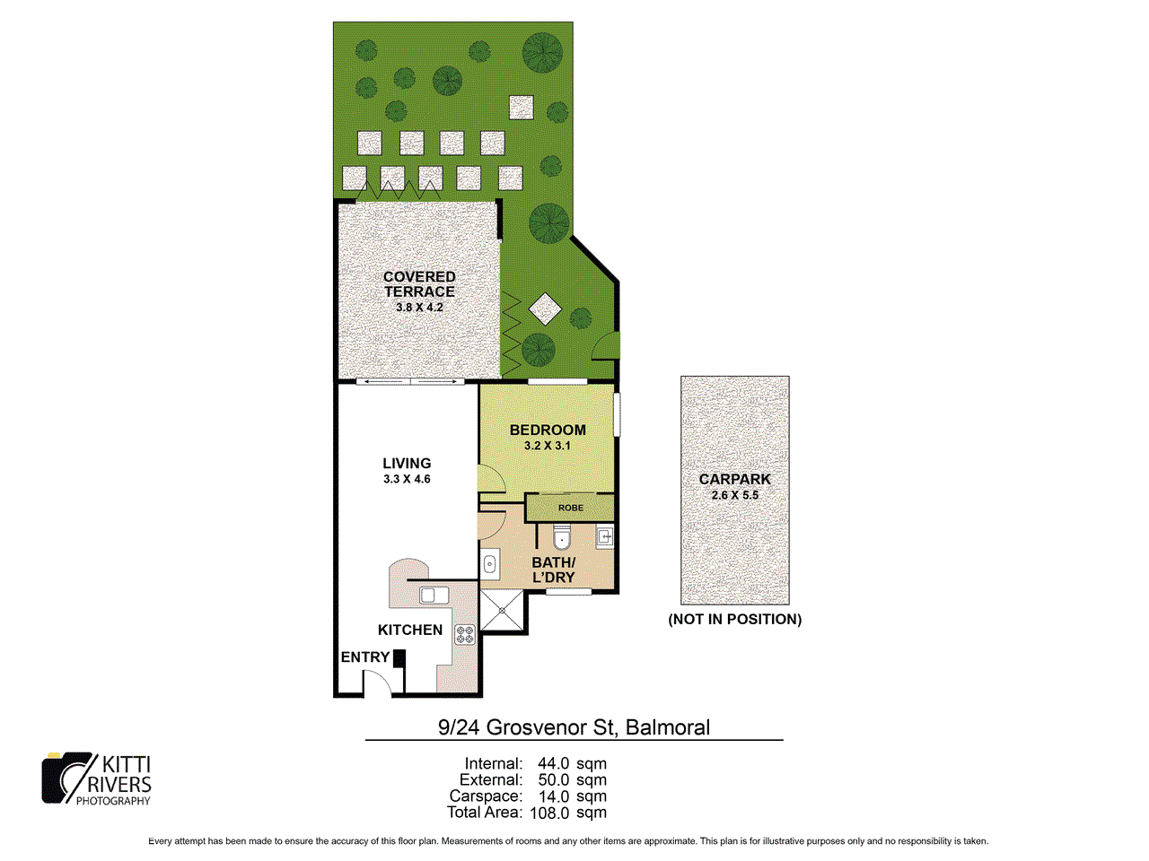 9/24 Grosvenor Street, BALMORAL, QLD 4171