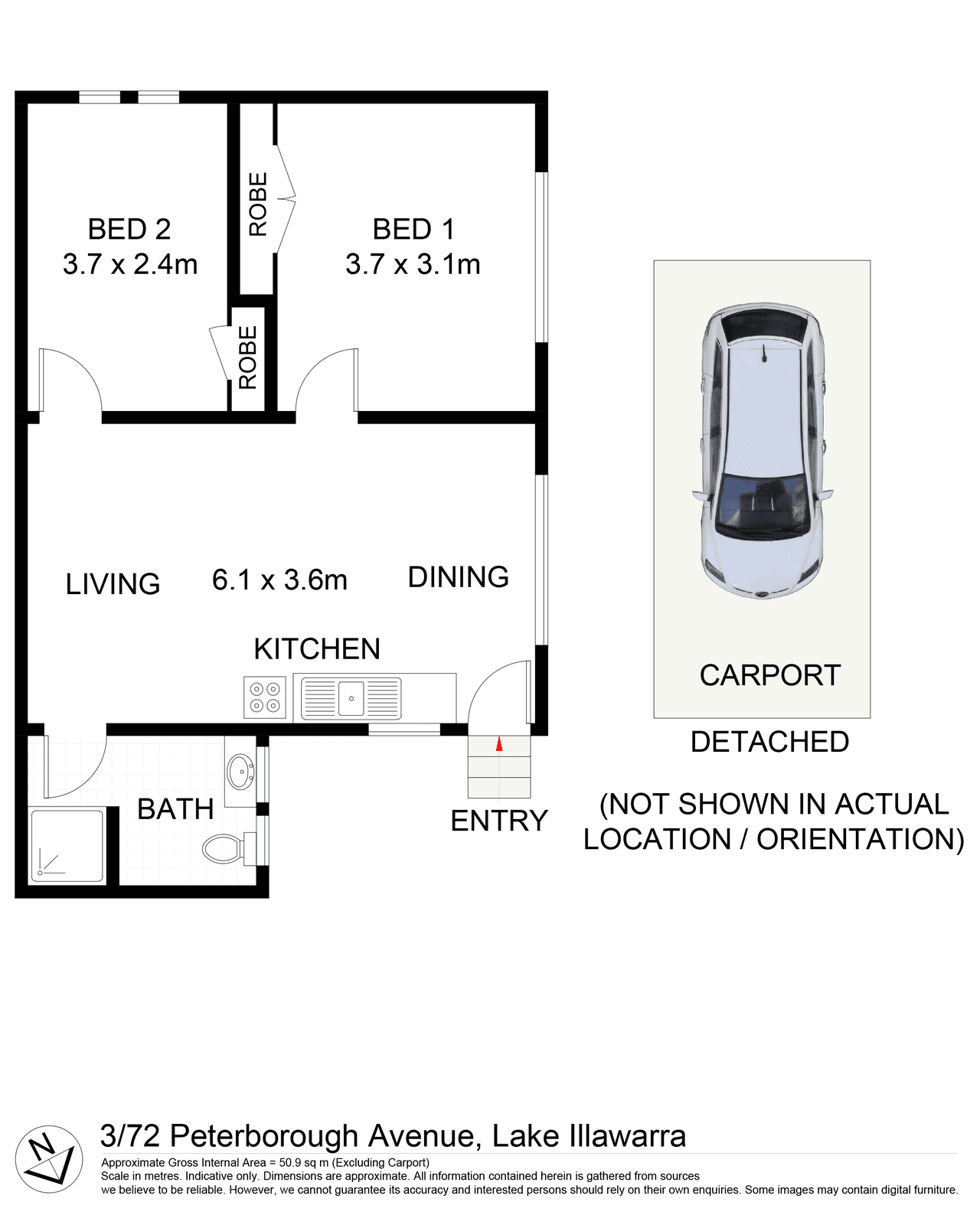 3/72 Peterborough Avenue, LAKE ILLAWARRA, NSW 2528