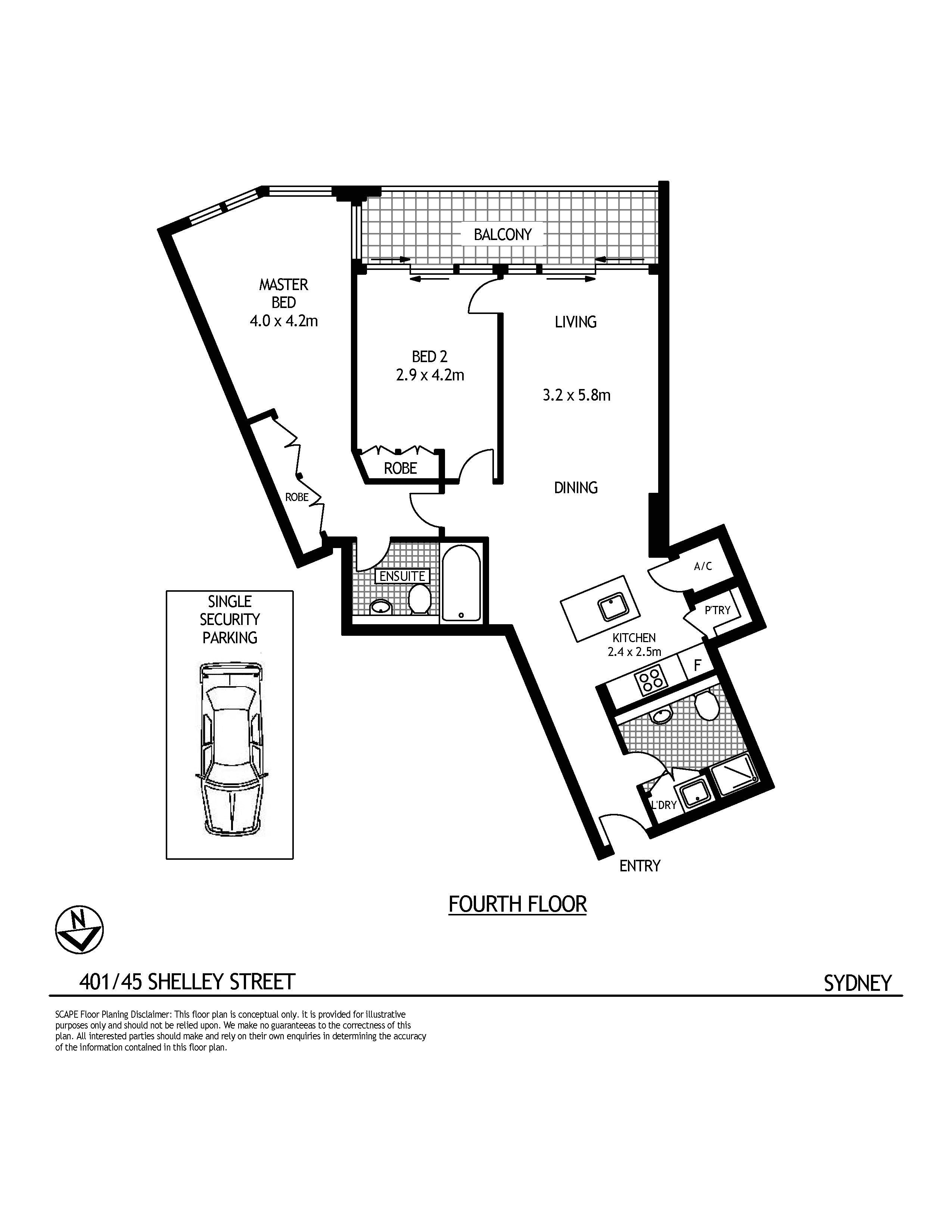 401/45-49 Shelley Street, Sydney, NSW 2000