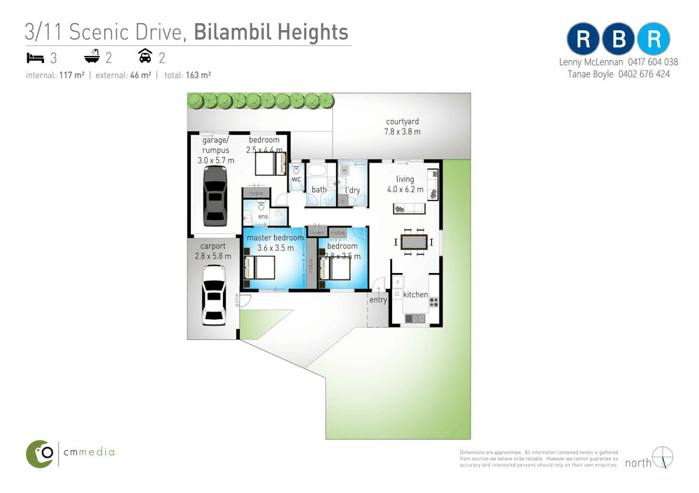 3/11 Scenic Drive, BILAMBIL HEIGHTS, NSW 2486