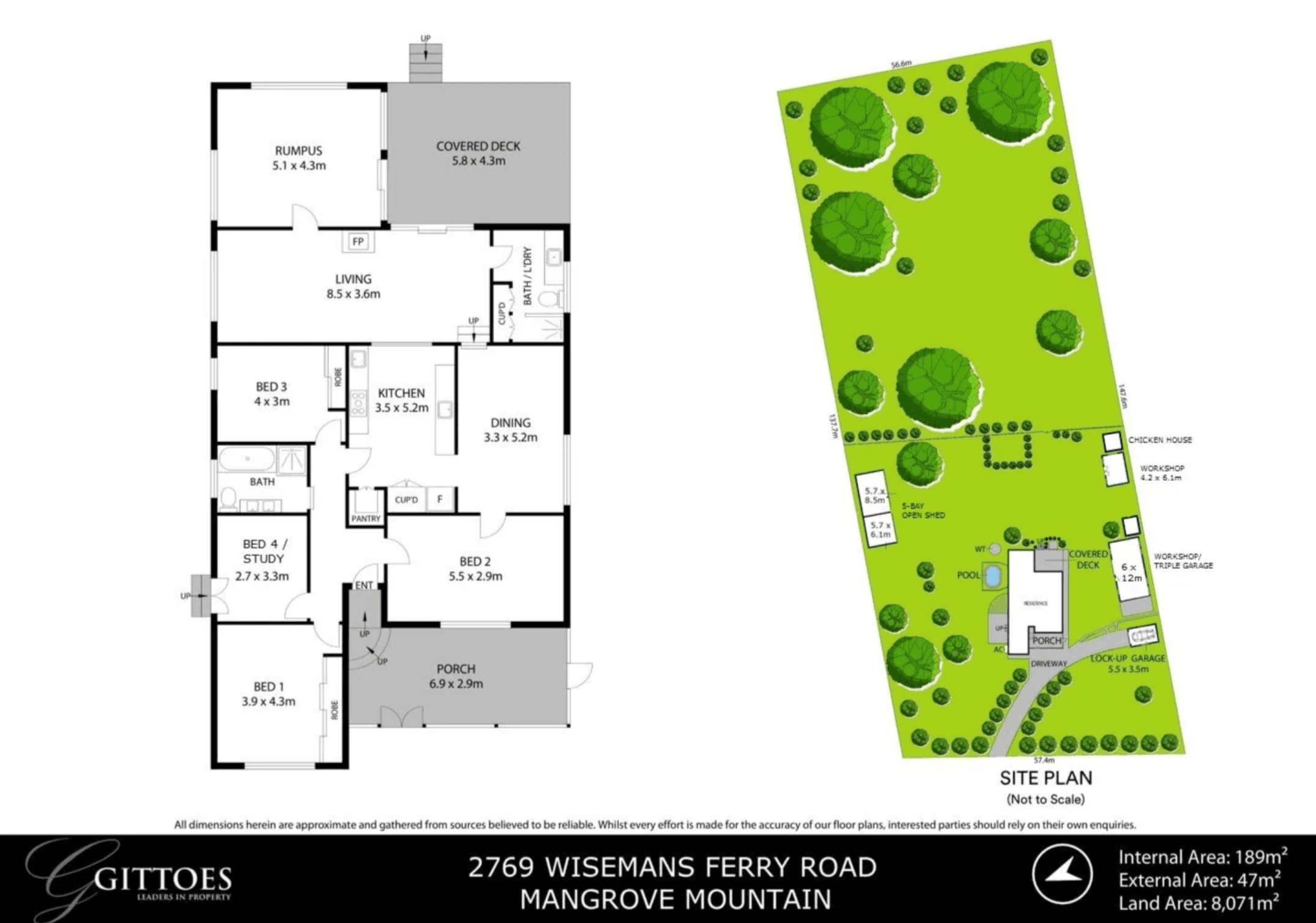 2769 Wisemans Ferry Road, MANGROVE MOUNTAIN, NSW 2250