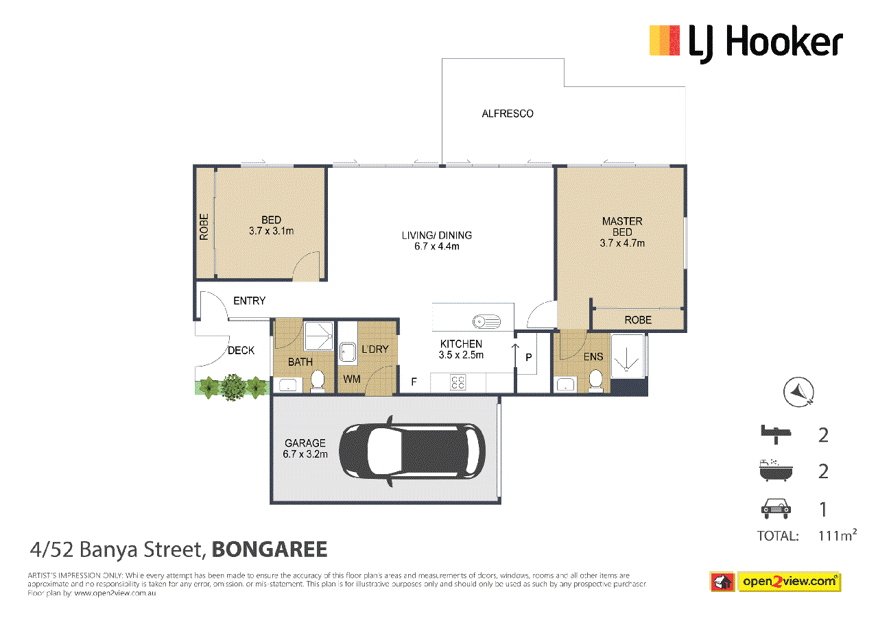 4/52 Banya Street, BONGAREE, QLD 4507