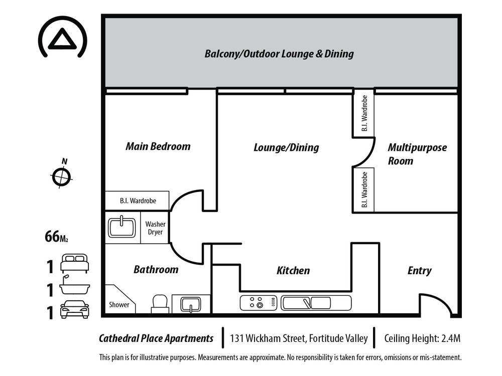C63/131 Wickham Street, Fortitude Valley, QLD 4006