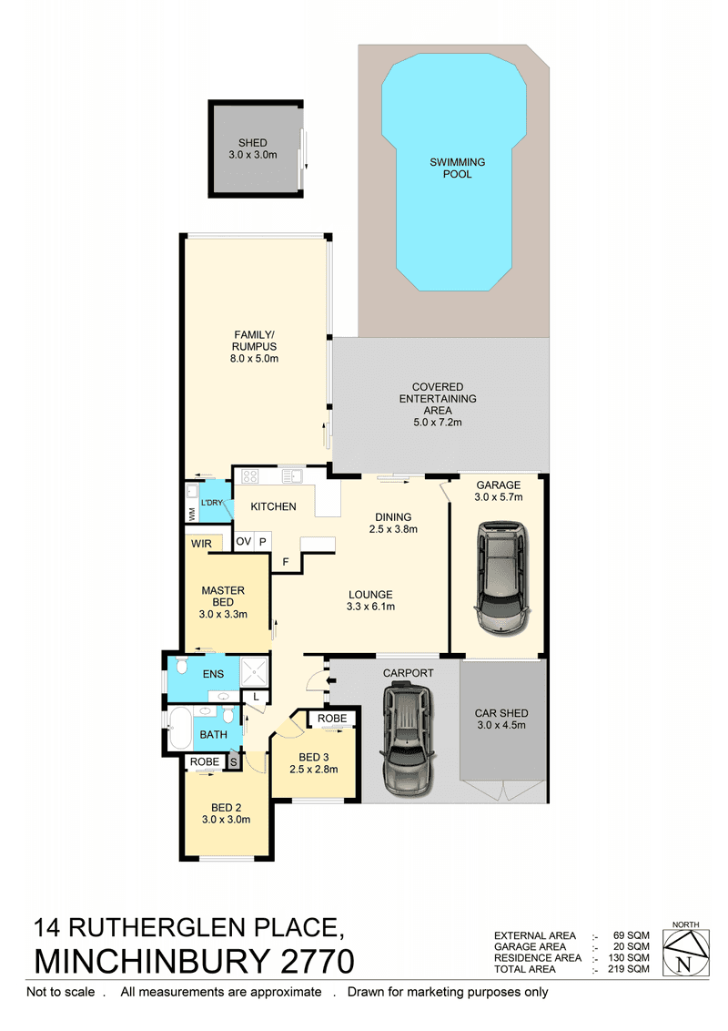 14 Rutherglen Pl, Minchinbury, NSW 2770