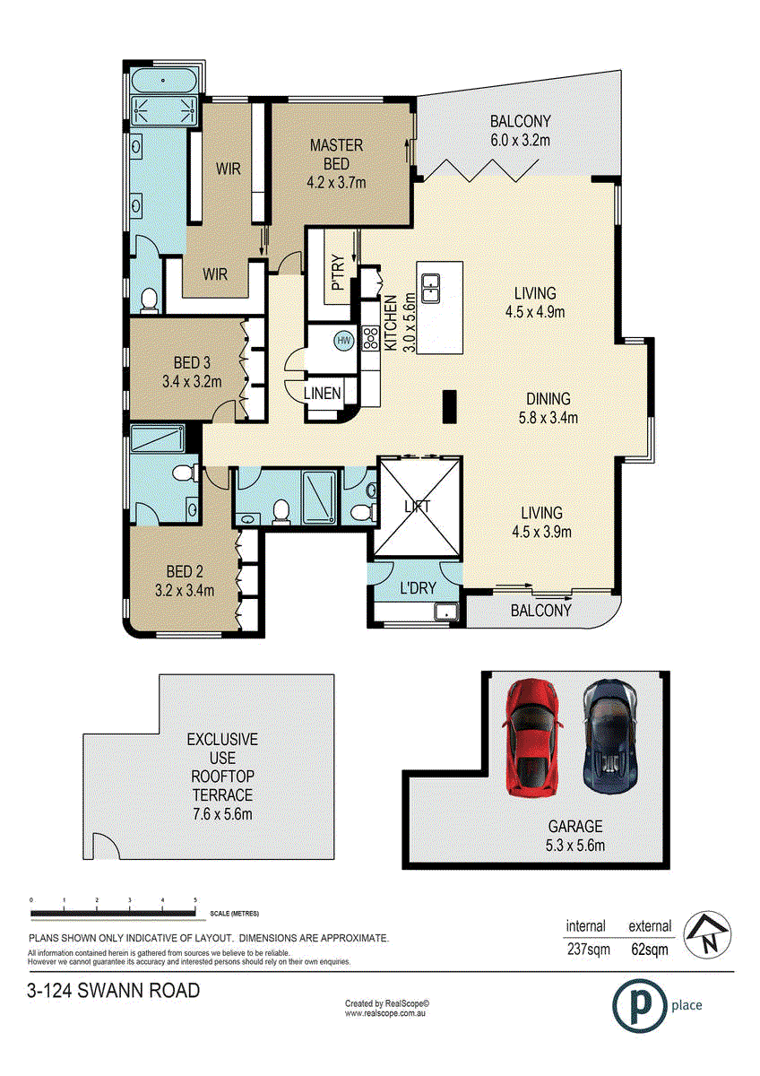 3/124 Swann Road, Taringa, QLD 4068