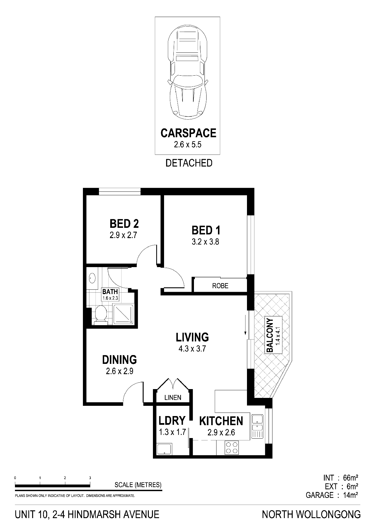 10/2-4 Hindmarsh Avenue, NORTH WOLLONGONG, NSW 2500