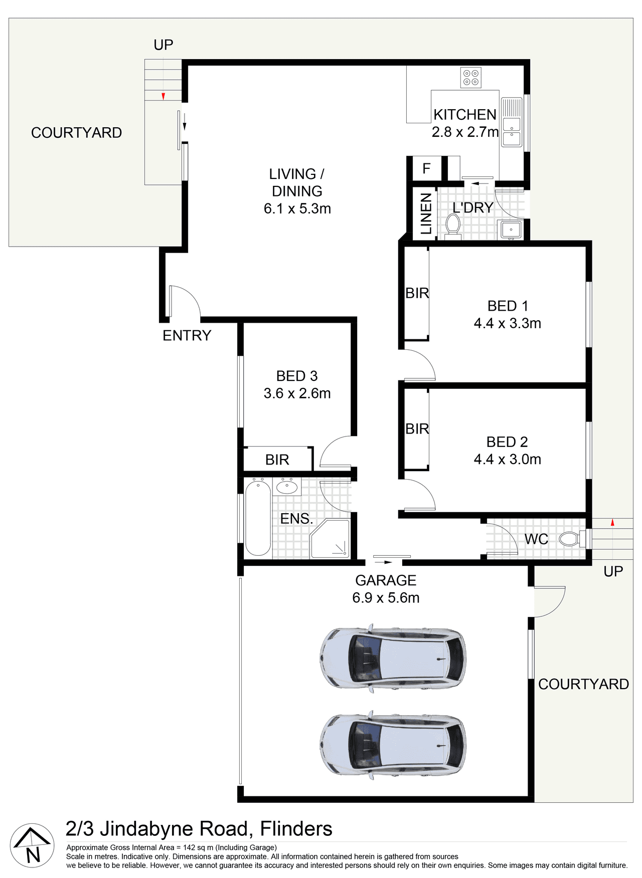 2/3 Jindabyne Road, FLINDERS, NSW 2529