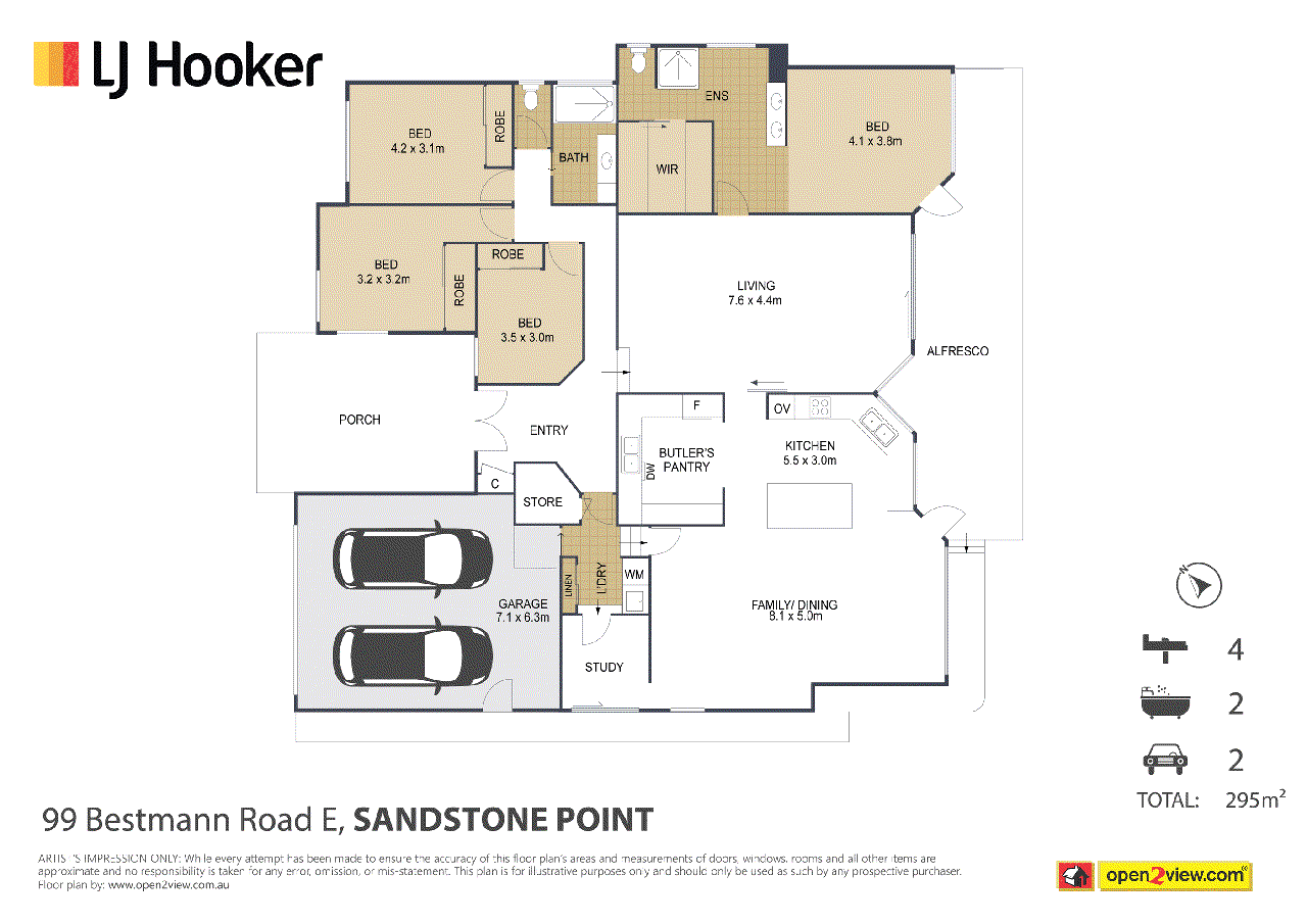 99 Bestmann Road East, SANDSTONE POINT, QLD 4511