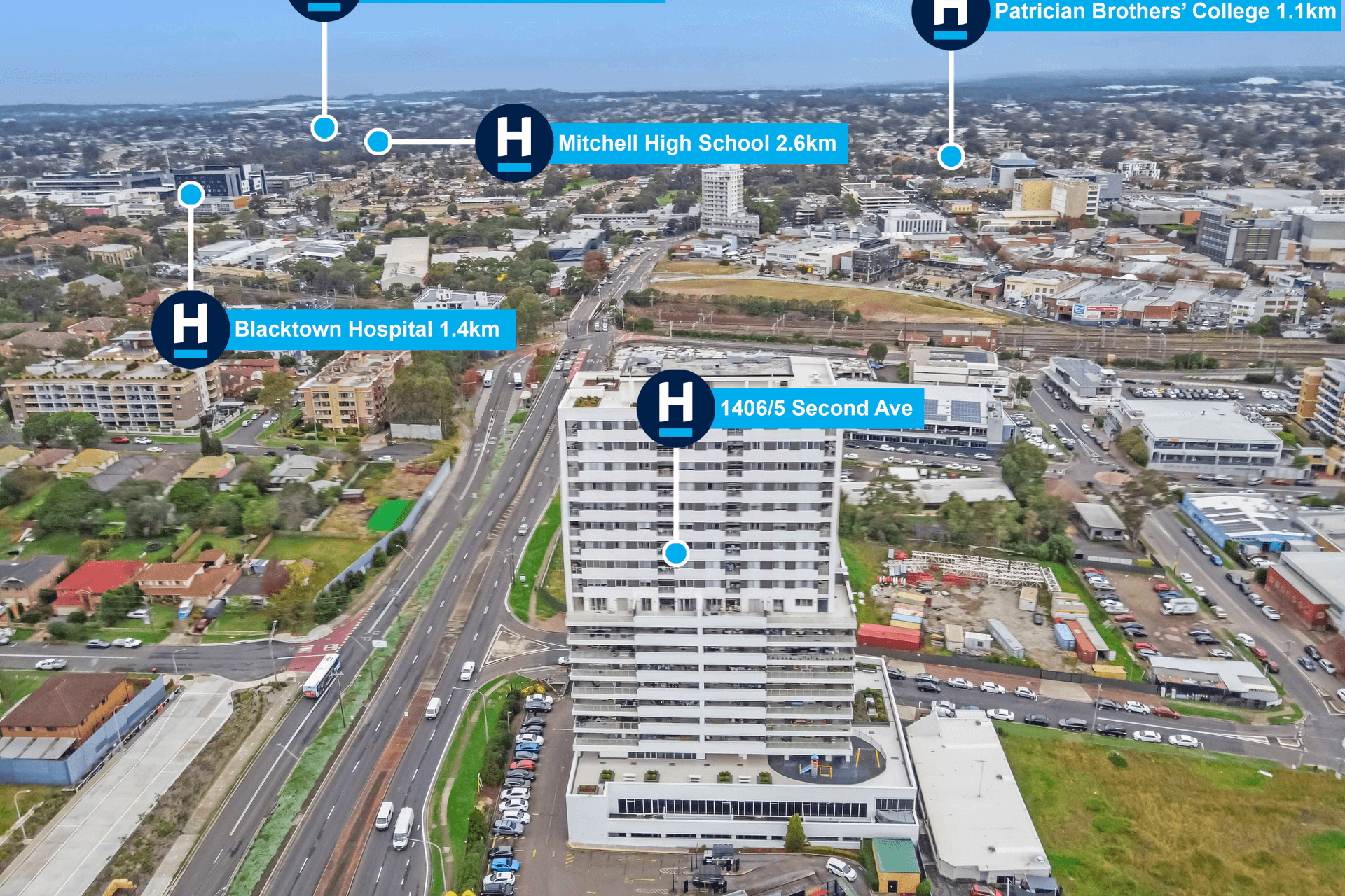 1406/5 Second Avenue, Blacktown, NSW 2148