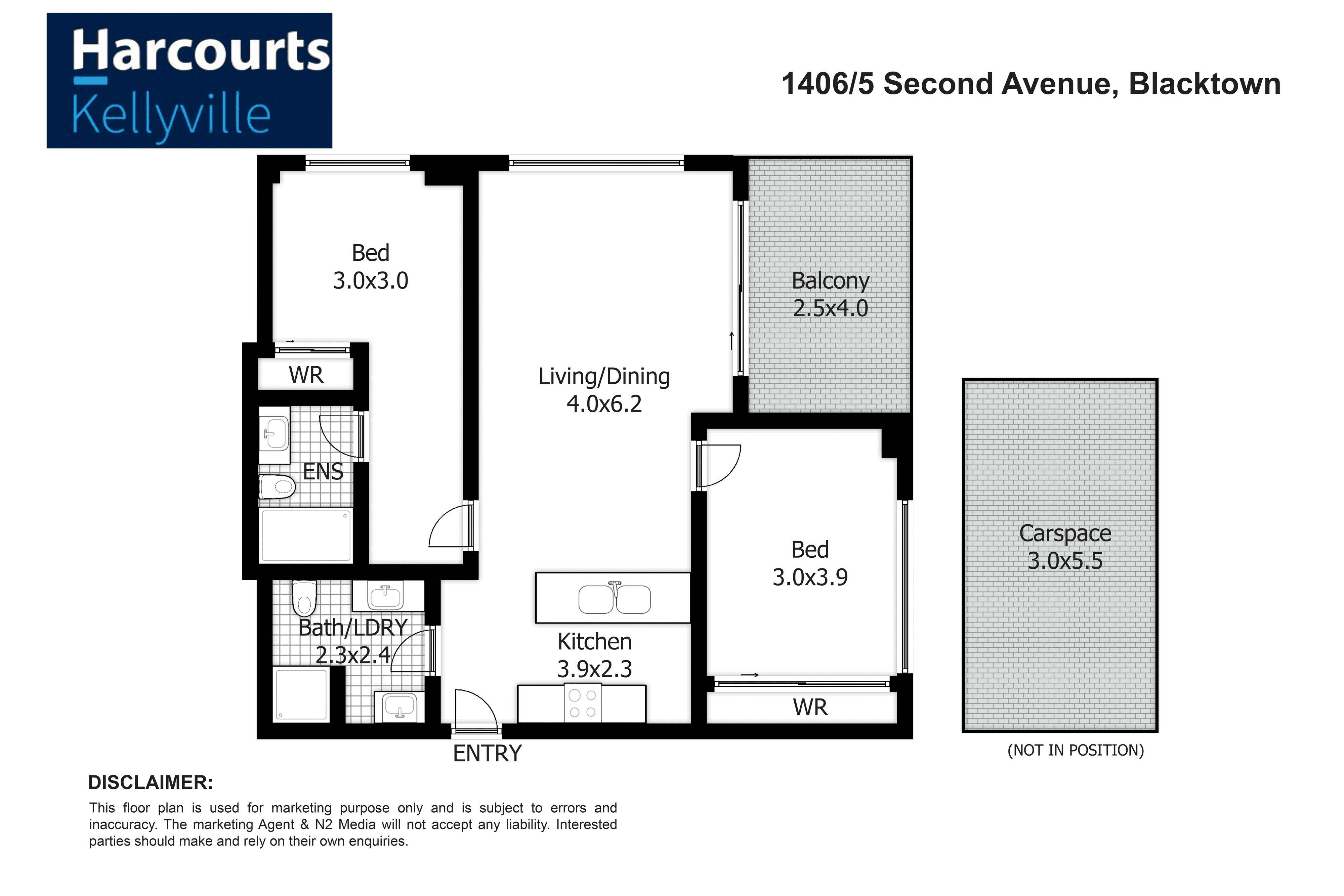 1406/5 Second Avenue, Blacktown, NSW 2148
