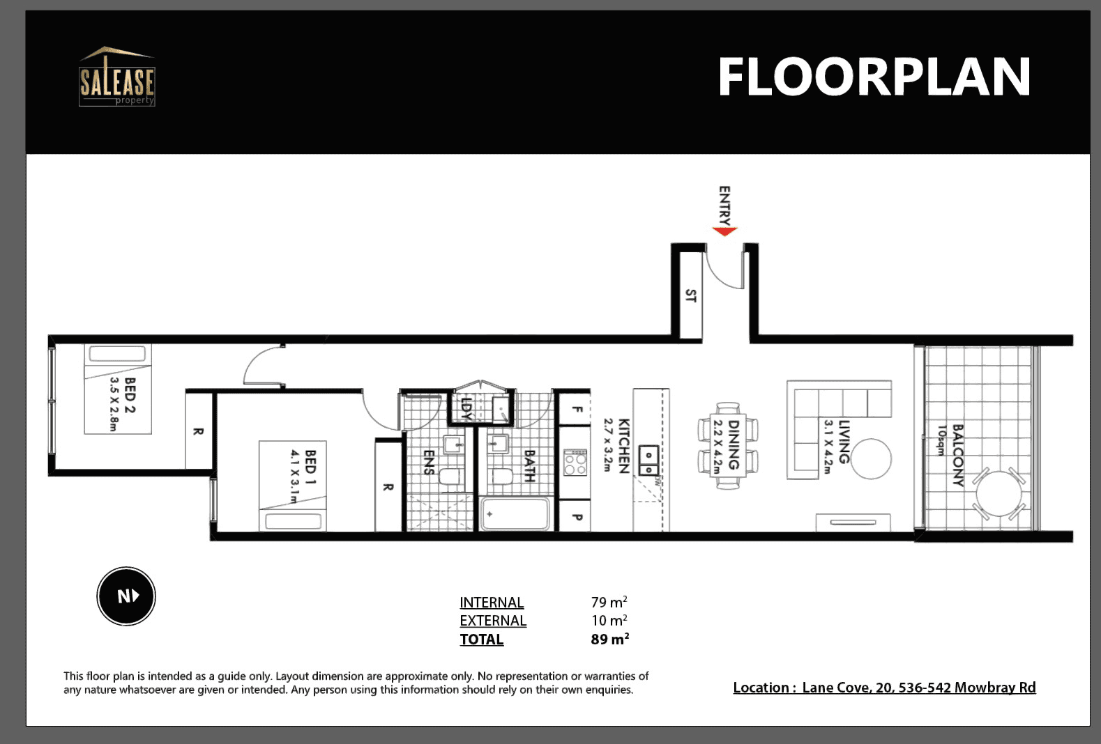 20/536-542 Mowbray Rd, LANE COVE, NSW 2066