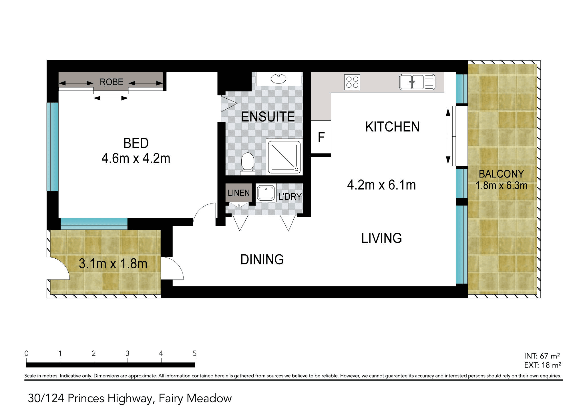 30/124 Princes Highway, Fairy Meadow, NSW 2519