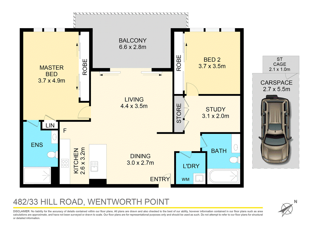 482/33 Hill Rd, WENTWORTH POINT, NSW 2127