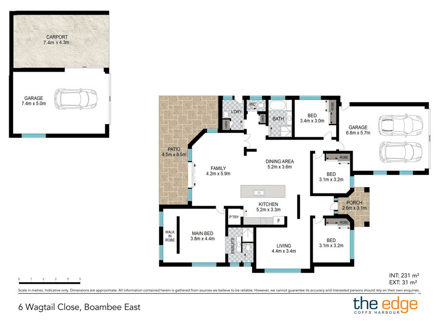 6 Wagtail Close, BOAMBEE EAST, NSW 2452