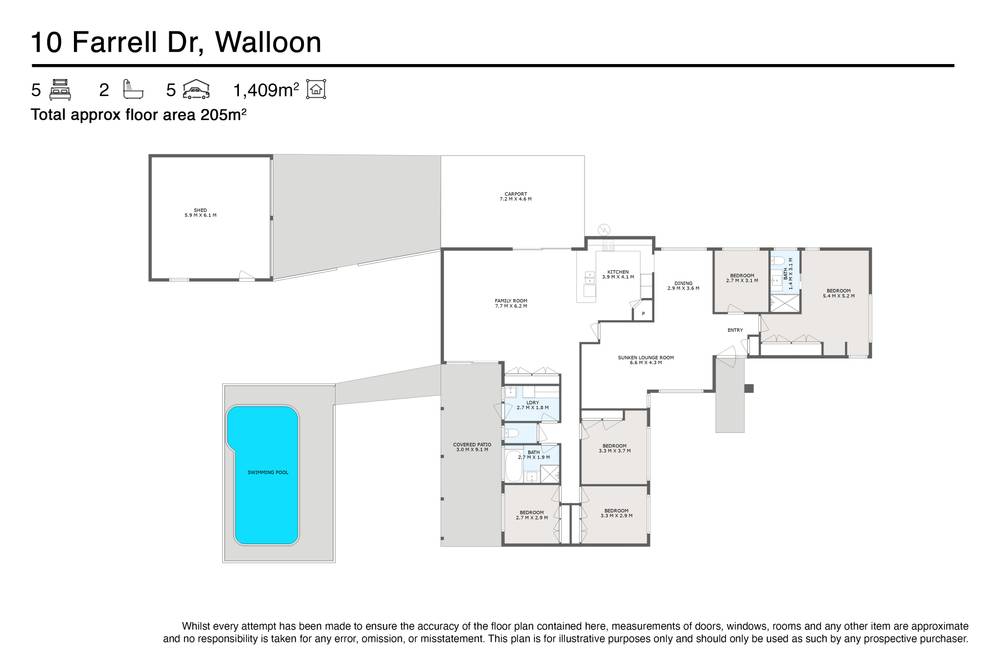 10 FARRELL DRIVE, WALLOON, QLD 4306