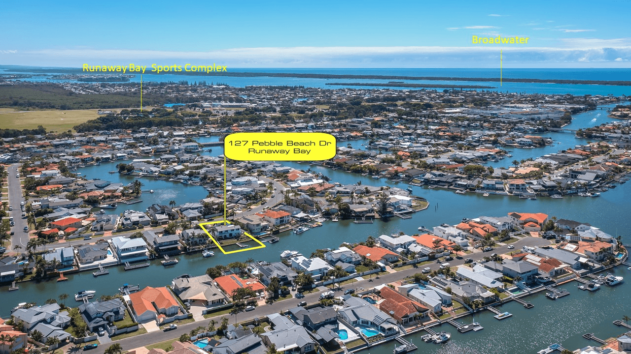 127 Pebble Beach Drive, RUNAWAY BAY, QLD 4216