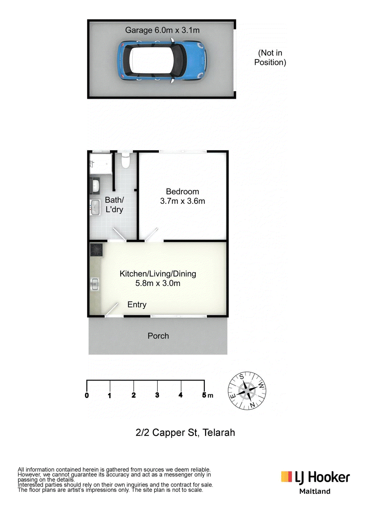 2/2 Capper Street, TELARAH, NSW 2320