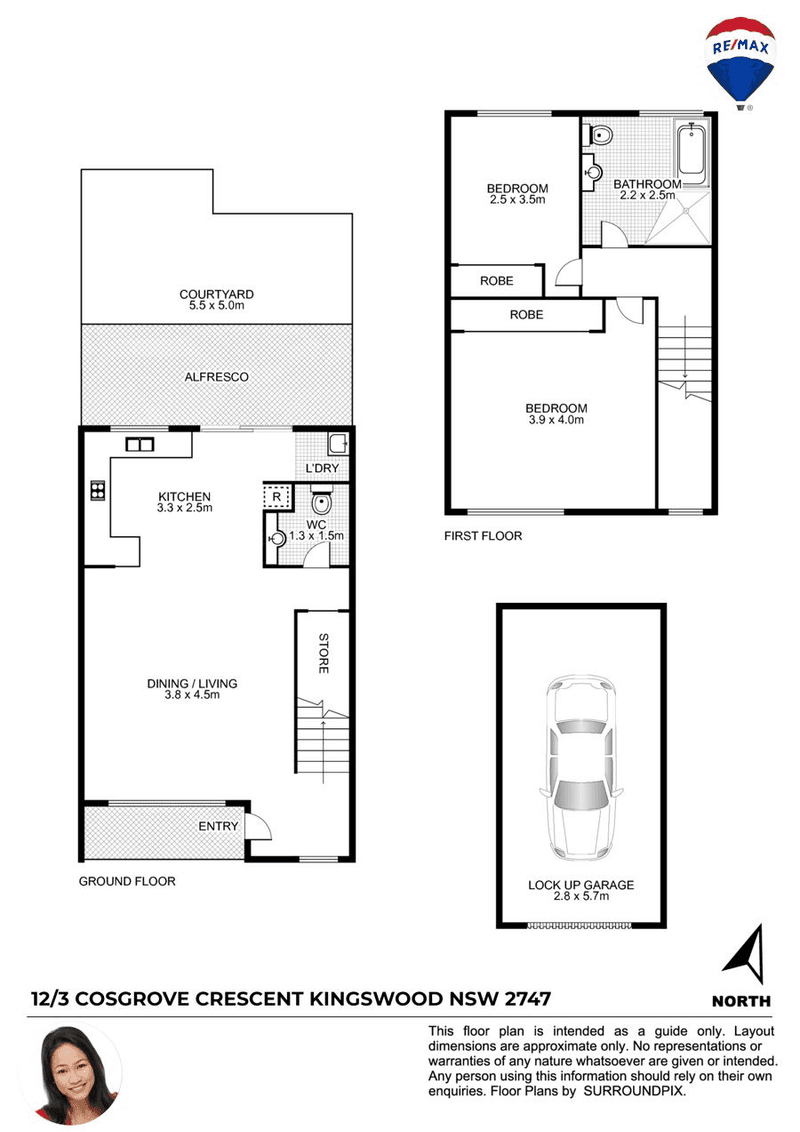 12/3 COSGROVE CRESCENT, KINGSWOOD, NSW 2747