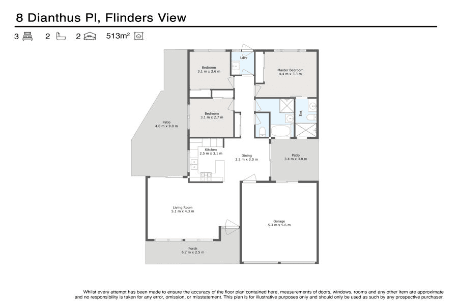 8 Dianthus Place, FLINDERS VIEW, QLD 4305