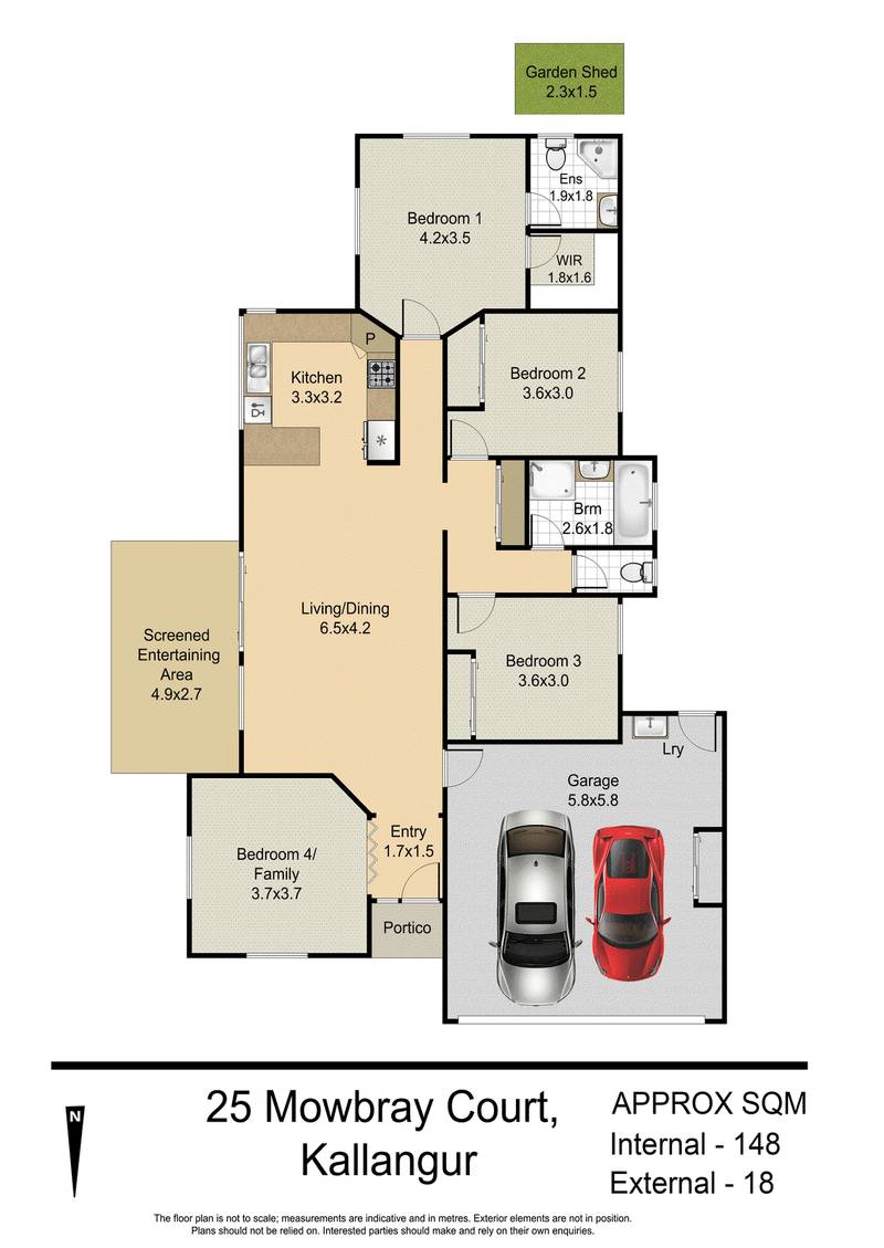 25 Mowbray Court, KALLANGUR, QLD 4503