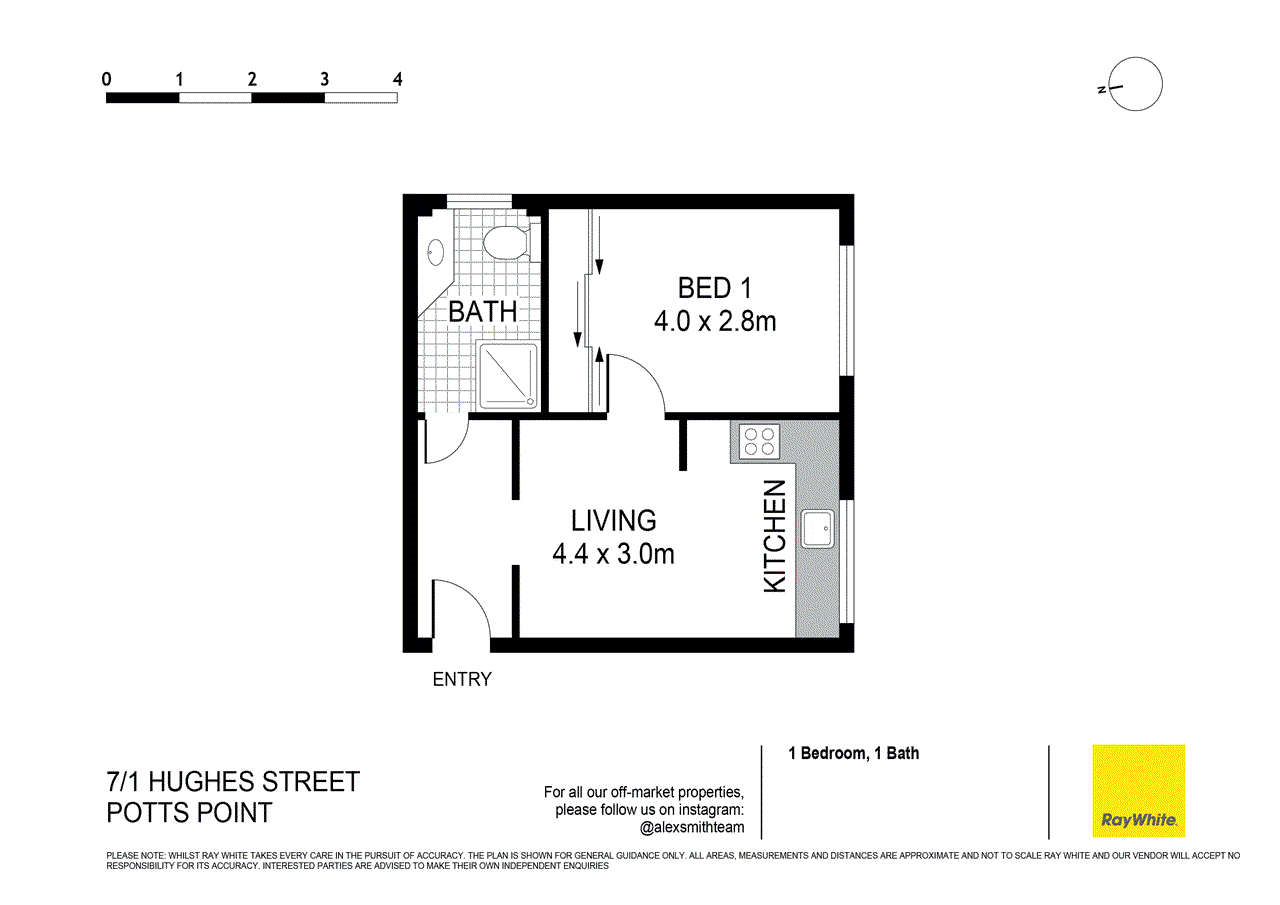 7/1 Hughes Street, POTTS POINT, NSW 2011