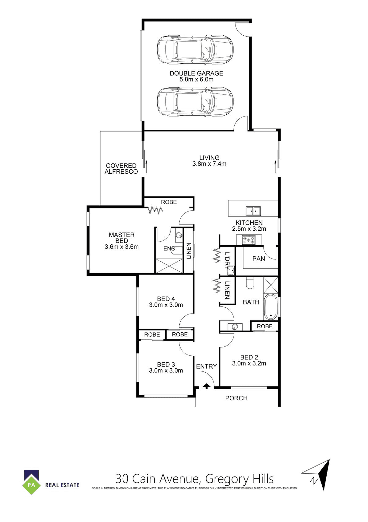 30 Cain Avenue, Gregory Hills, NSW 2557