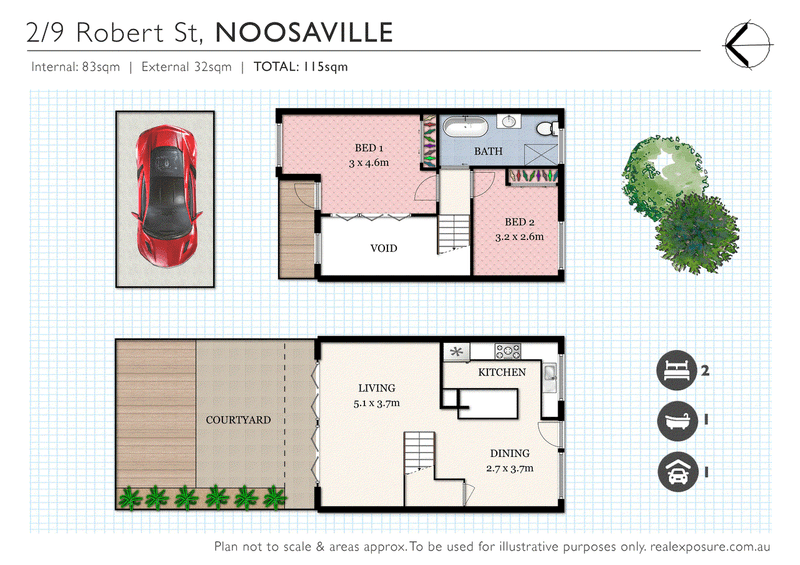 2/9 Robert Street, Noosaville, QLD 4566