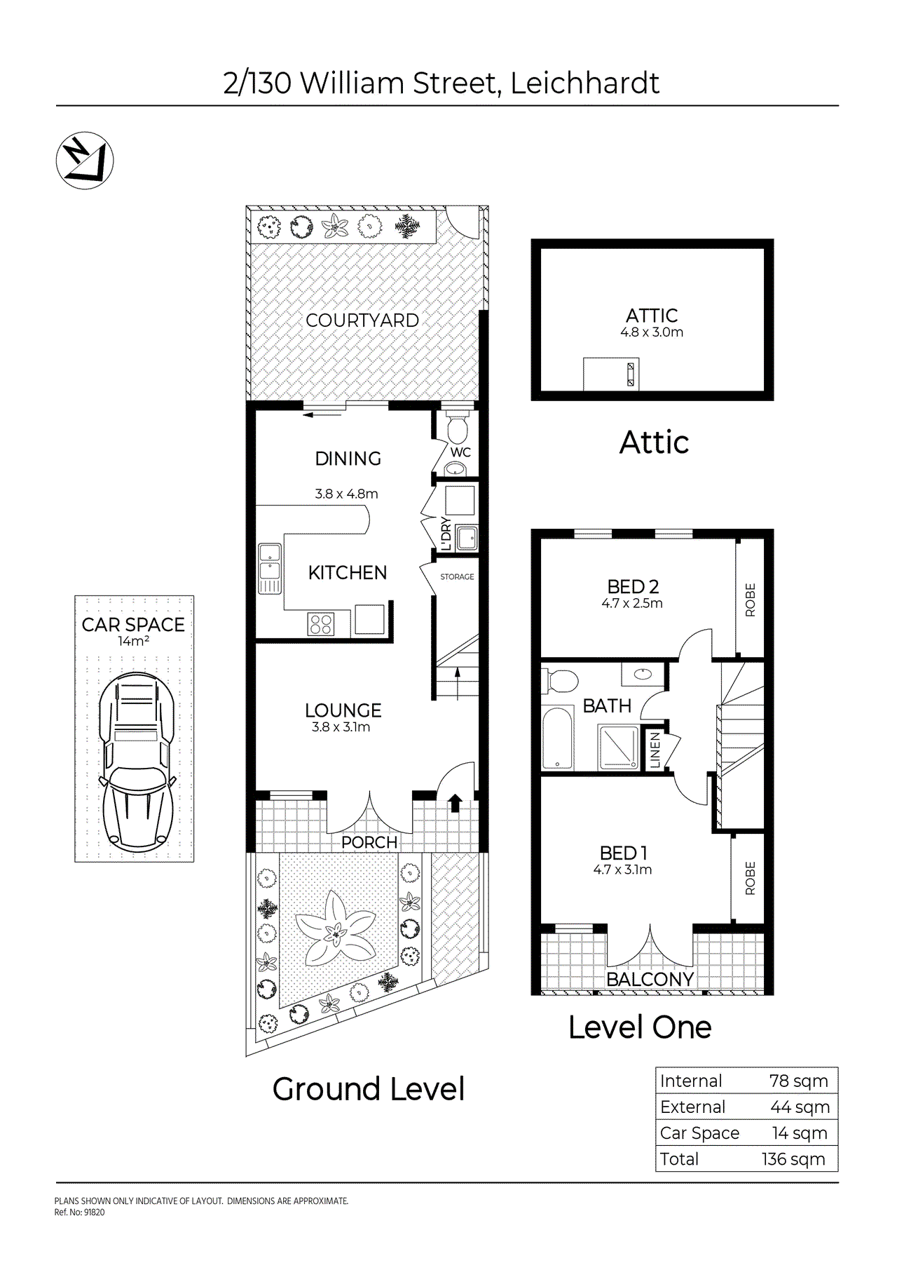 2/130 William Street, Leichhardt, NSW 2040