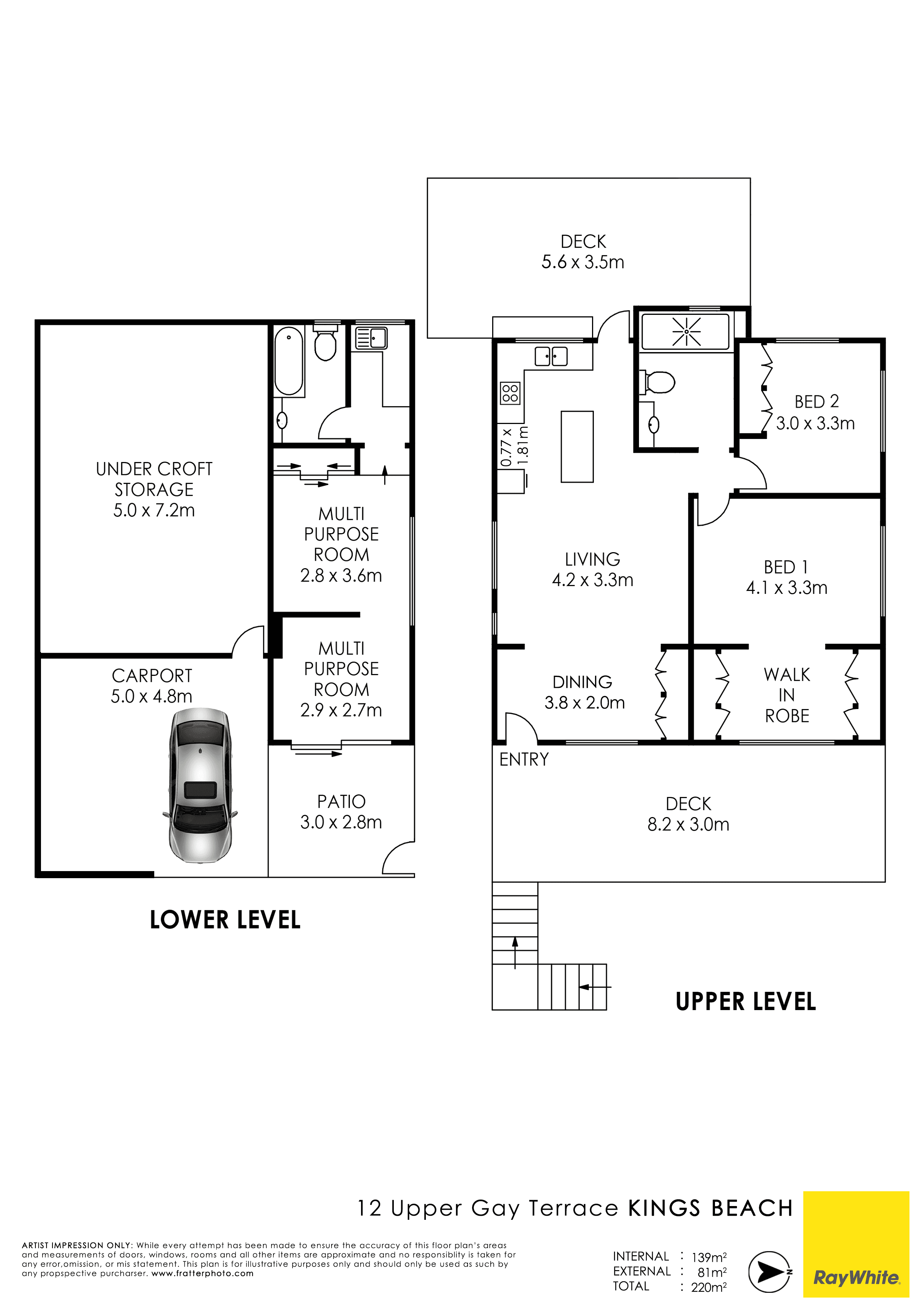 12 Upper Gay Terrace, KINGS BEACH, QLD 4551