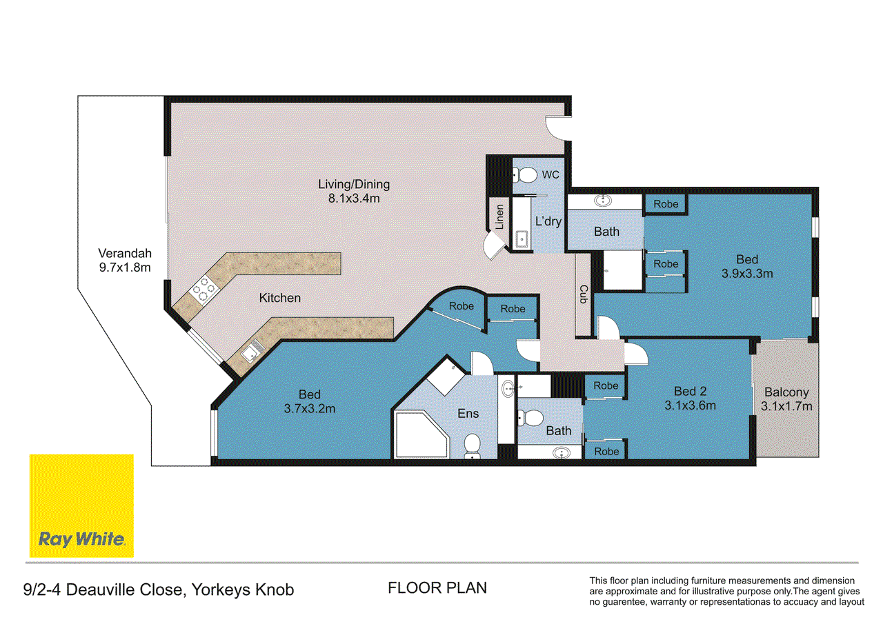 9/2-4 Deauville Close, YORKEYS KNOB, QLD 4878