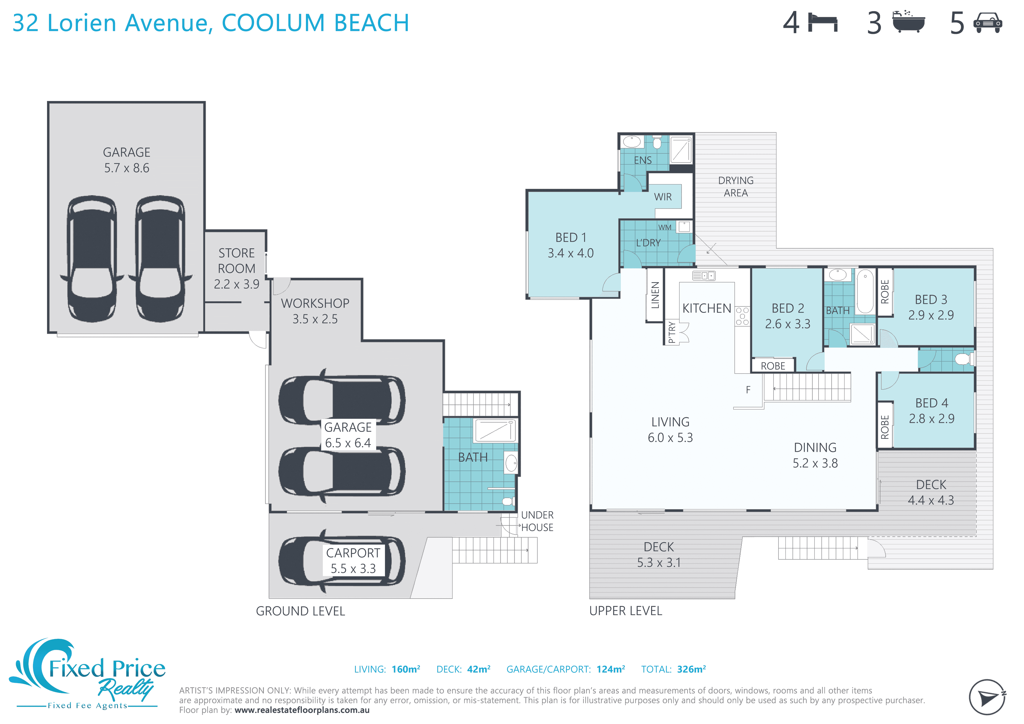 32 Lorien Avenue, COOLUM BEACH, QLD 4573