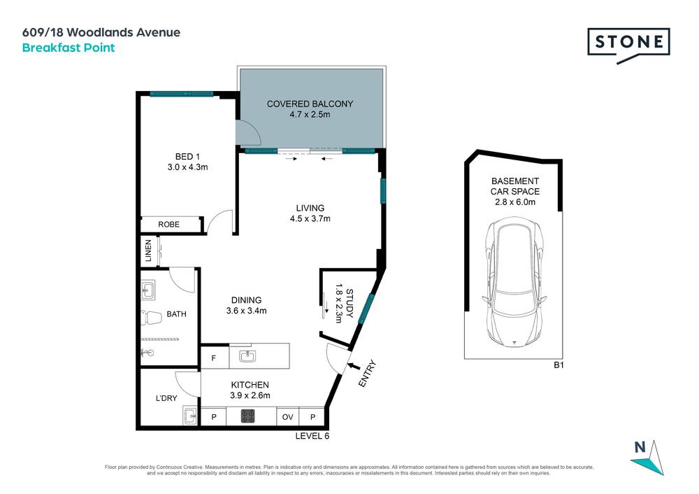 609/18 Woodlands Avenue, Breakfast Point, NSW 2137