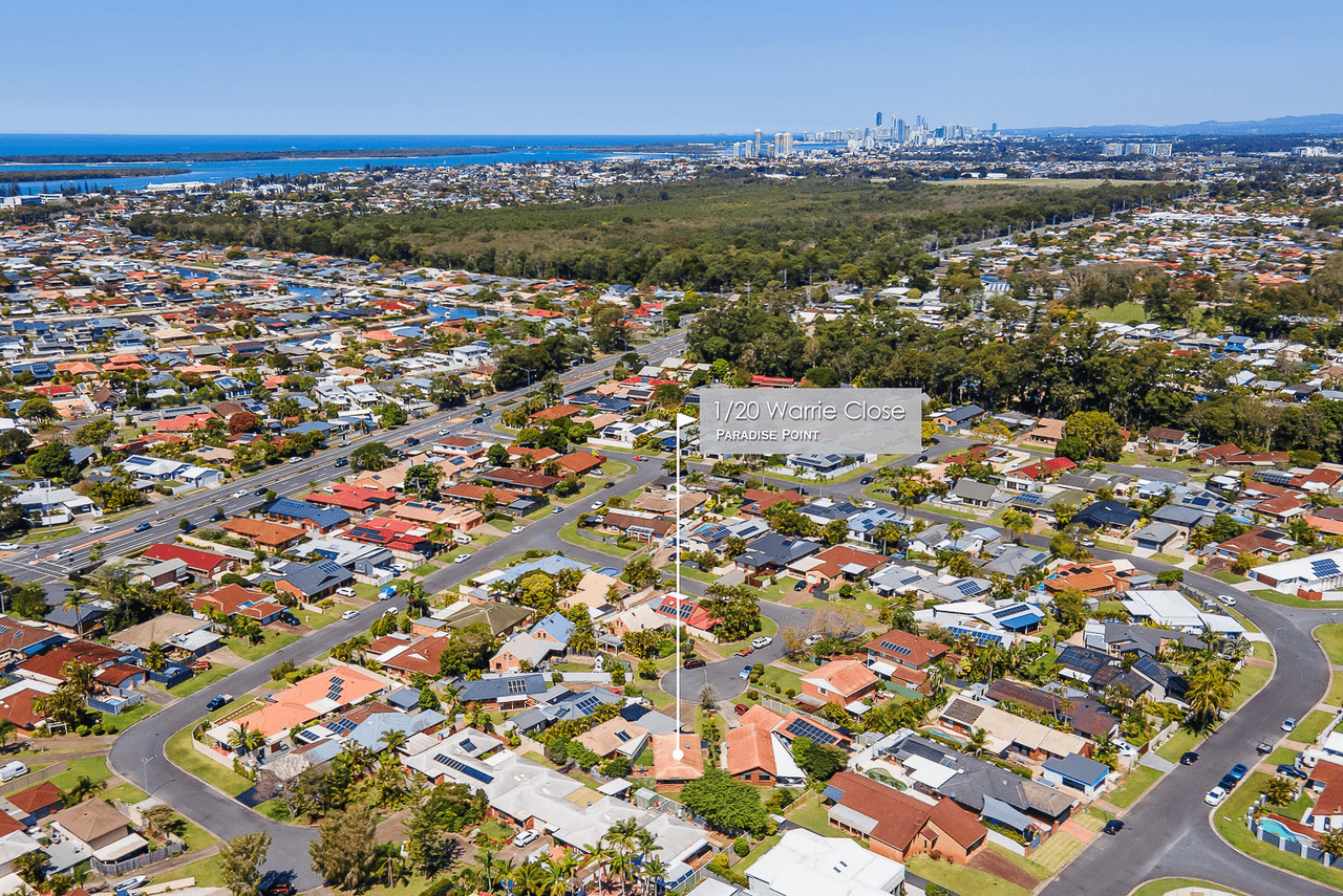 1/20 Warrie Close, PARADISE POINT, QLD 4216