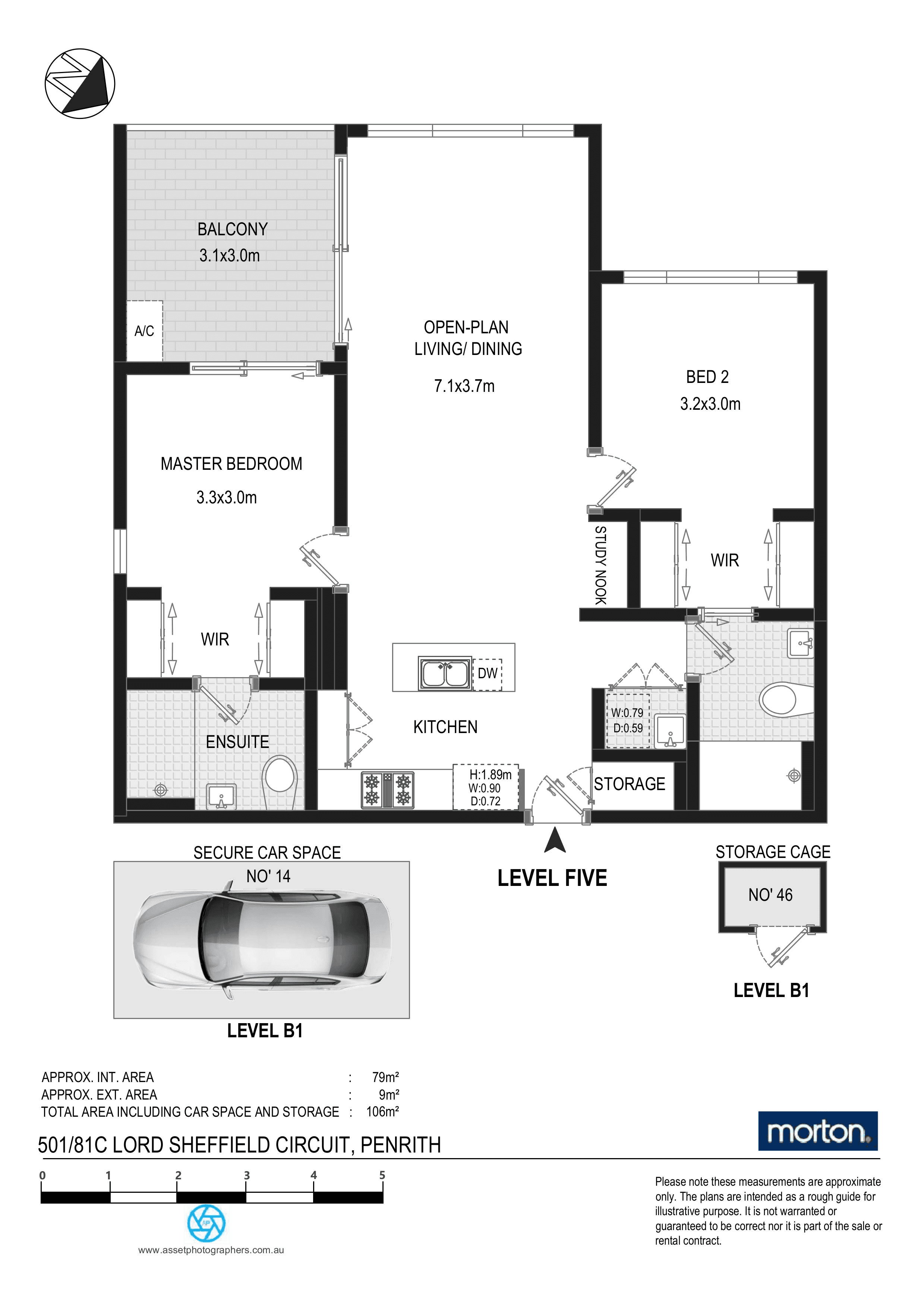 501/81C Lord Sheffield Circuit, Penrith, NSW 2750