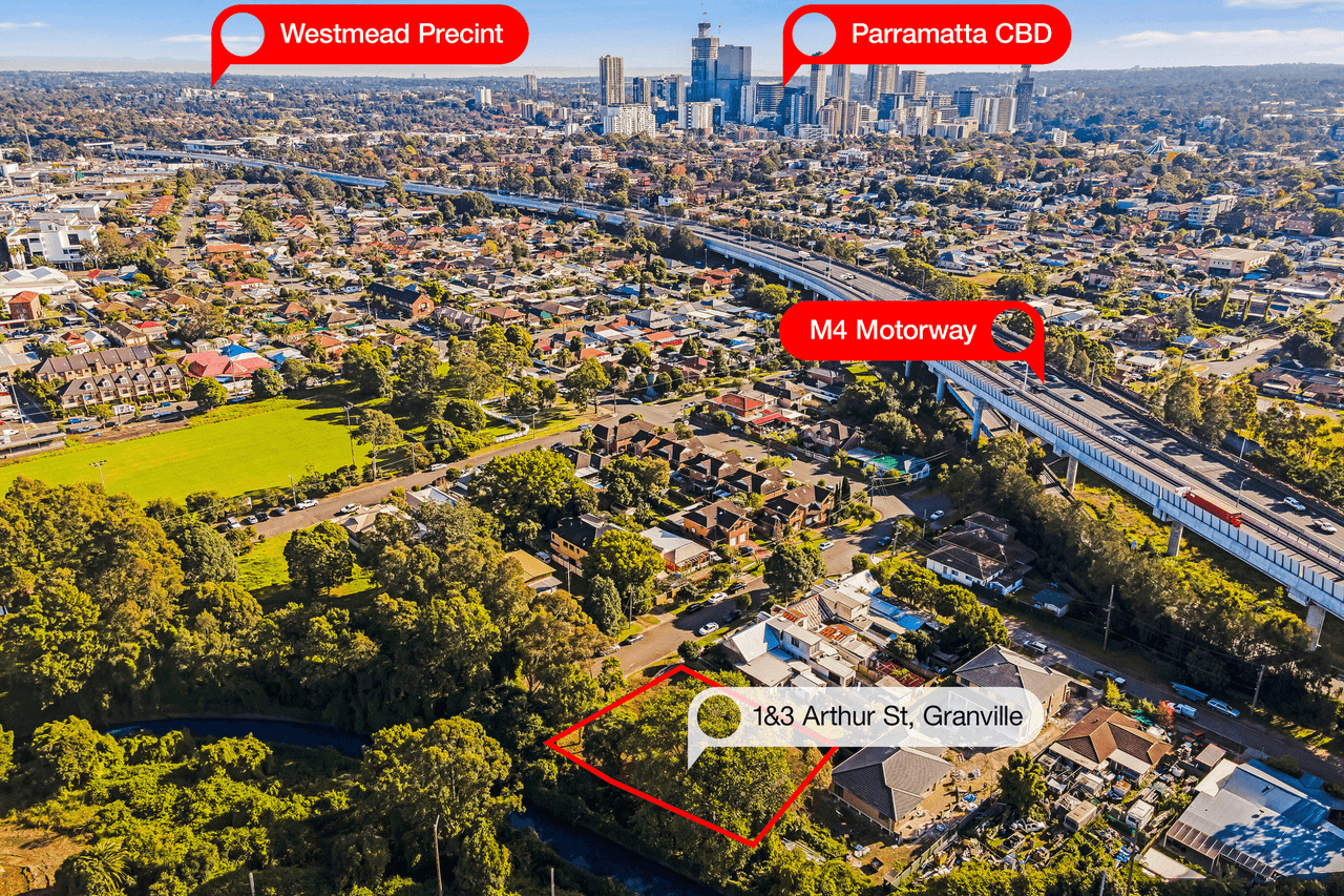 1 & 3 Arthur Street, GRANVILLE, NSW 2142