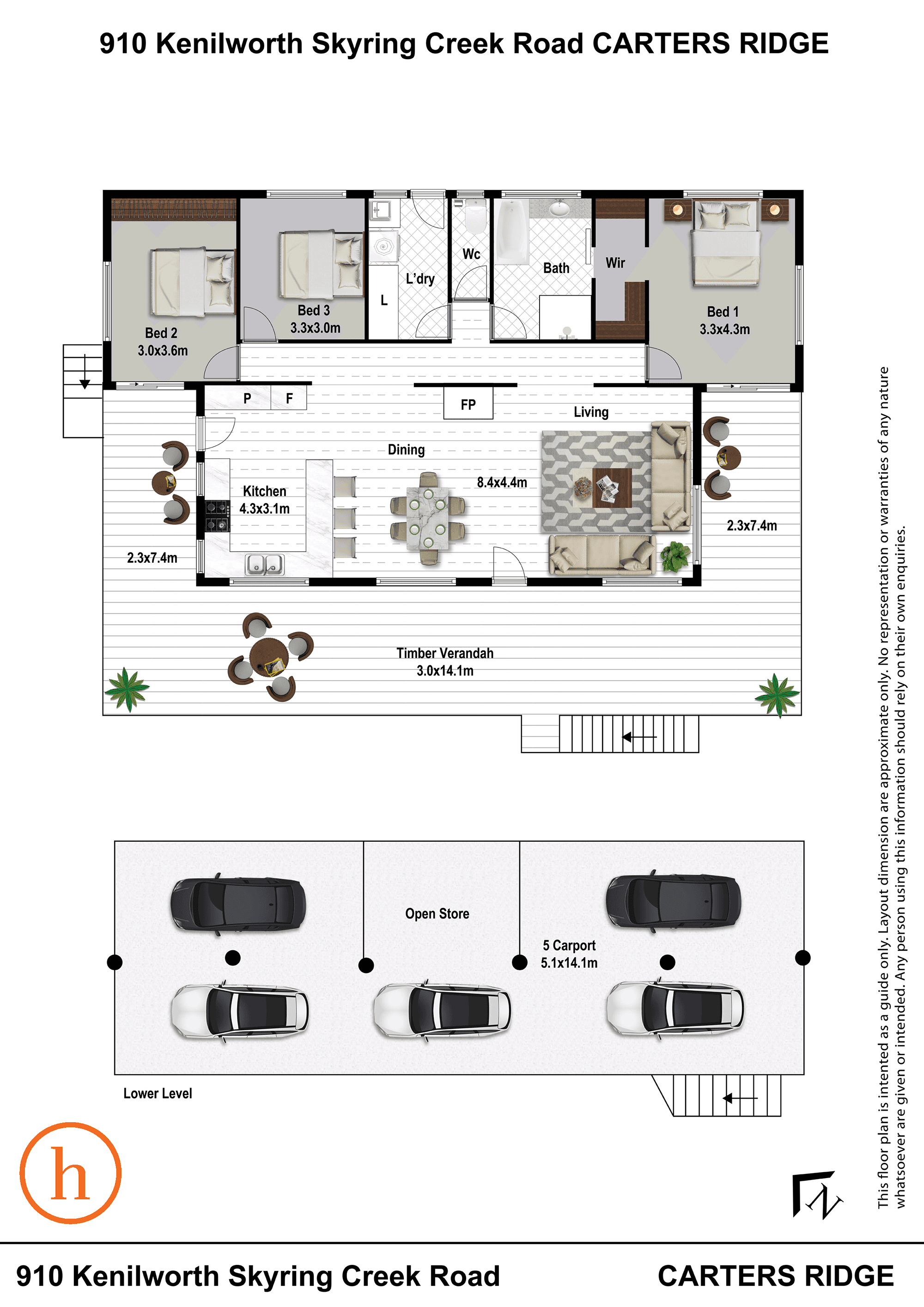 910 Kenilworth Skyring Creek Road, CARTERS RIDGE, QLD 4563